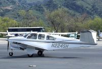 N224SH @ SZP - Beechcraft V35B Bonanza at Santa Paula airport during the Aviation Museum of Santa Paula open Sunday