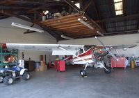N9286C @ SZP - Cessna 180 Skywagon at Santa Paula airport during the Aviation Museum of Santa Paula open Sunday - by Ingo Warnecke