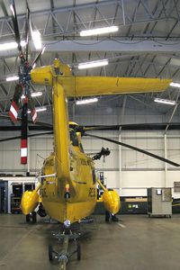 XZ598 @ EGQM - Westland Sea King HAR3 at RAF Boulmer in November 2008. - by Malcolm Clarke