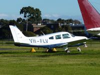 VH-FLV @ YMMB - Piper Warrior II VH-FLV at Moorabbin