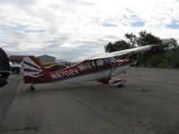 N8702V @ SZP - 1975 Bellanca 8KCAB DECATHLON, Lycoming IO-320 150 Hp - by Doug Robertson