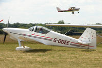G-ODEE @ EGNA - One of the aircraft at the 2011 Merlin Pageant held at Hucknall Airfield - by Terry Fletcher