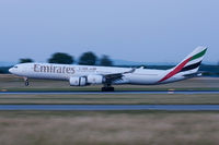 A6-ERB @ LOWW - touchdown rwy 34