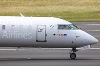 OY-KFE @ EDDL - SAS, Name: Ingemar Viking - by Air-Micha