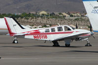 N65118 @ HND - 1982 Beech 58P, c/n: TJ-437 at Henderson Exec - by Terry Fletcher