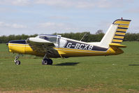 G-BCXB @ X5FB - Morane Saulnier Rallye 100ST at Fishburn Airfield, UK in April 2011. - by Malcolm Clarke