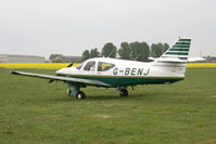 G-BENJ @ EGBR - Rockwell Commander 112B at Breighton Airfield, UK in April 2011. - by Malcolm Clarke