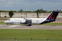 OO-DWF @ EGCC - Brussels Airlines - by Chris Hall