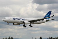 C-GTSZ @ EGCC - Air Transat - by Chris Hall