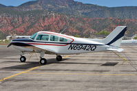 N6942Q @ 1L9 - 1967 Beech A23A, c/n: M-1084 at Parowan UT