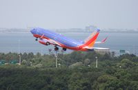 N728SW @ TPA - Southwest 737 - by Florida Metal