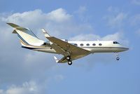 N180AR @ KSAT - Landing 12R - by RWB
