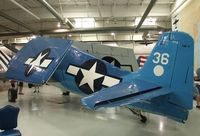 N4964W @ KPSP - Grumman F6F-5 Hellcat at the Palm Springs Air Museum, Palm Springs CA - by Ingo Warnecke