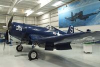 N62290 @ KPSP - Vought (Goodyear) FG-1D (F4U) Corsair at the Palm Springs Air Museum, Palm Springs CA