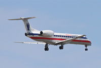 N376SK @ KORD - Chautauqua Airlines/American Connection Embraer EMB-135KL, CHQ5088 arriving from KFNT, RWY 10 approach KORD. - by Mark Kalfas