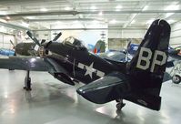 N700A @ KPSP - Grumman G-58B Gulfhawk (civilian F8F Bearcat) at the Palm Springs Air Museum, Palm Springs CA