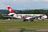 HB-JMJ @ LSZH - departure to San Francisco - by Friedrich Becker