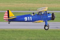 N261PD @ KLNS - 1944 Boeing PT 13D - by Dan Myers