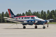 N987GM @ FLG - 1973 Beech E-90, c/n: LW-65 at Flagstaff AZ