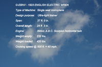 G-EBNV @ EGTH - DESCRIPTION