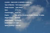 G-AHKX @ EGTH - DESCRIPTION