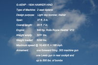G-AENP @ EGTH - DESCRIPTION