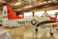 N393W @ 40G - 1954 North American T-28B, c/n: 138310 at Planes of Fame VALLE , AZ - by Terry Fletcher