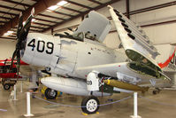 N409Z @ 40G - Douglas AD-4, c/n: 126997 at Planes of Fame Museum , Valle , AZ - by Terry Fletcher