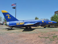 141868 @ 40G - Grumman F-11A Tiger, c/n: 185 at Planes of Fame Valle AZ
