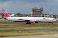 N845MH @ EGLL - Delta's 2002 Boeing 767-432ER, c/n: 29719 - by Terry Fletcher