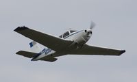 N5854J @ YIP - Beech 33 - by Florida Metal