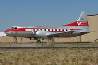 N240HH @ 40G - 1948 Convair 240-1, c/n: 47 - photograph from the kerbside of the Highway