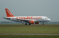 G-EZFV @ EHAM - Just after touchdown on the Polderbaan at Schiphol - by Jan Bekker