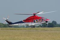 G-CHCT @ EGSH - Landing at Norwich. - by Graham Reeve