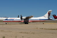 N4AE @ IGM - 1991 ATR 72-212, c/n: 244 stored at Kingman - by Terry Fletcher