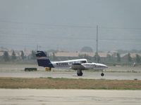 N2088K @ CNO - Touching down on runway 26R - by Helicopterfriend