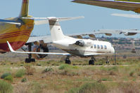 N396CF @ IGM - An old Grumman G-1159, c/n: 096 amongst all the airliners stored at Kingman - by Terry Fletcher