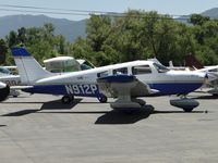 N912P @ AJO - Parked on the south side center area - by Helicopterfriend