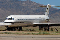N507PT @ IGM - Mcdonnell Douglas DC-9-81(MD-81), c/n: 49463 WFU at Kingman - by Terry Fletcher