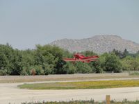 N826B @ AJO - Airbourne from runway 25 and headed west - by Helicopterfriend