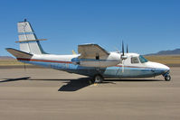 N2755B @ IGM - 1965 Aero Commander 680FL, c/n: 1541-105 at Kingman - by Terry Fletcher