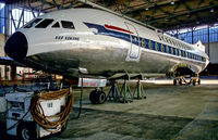 OY-KRD @ EKCH - OY-KRD without wings,before shipment to 
Mobilium Museum Billund at Copenhagen
Airport Kastrup 28.3.90 - by leo larsen