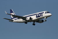 SP-LIO @ EBBR - On approach to rwy 02 - by Daniel Vanderauwera