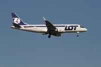 SP-LIO @ EBBR - Flight LO235 is descending to RWY 02 - by Daniel Vanderauwera