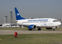 LV-BNS @ SABE - Taxi to RWY 13. - by Jorge Molina
