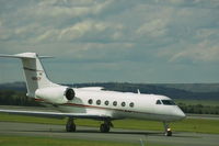 N664CP @ BIL - Conoco-Philips Gulfstream G-IV @ BIL