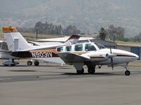 N9031V @ POC - Parked in transient parking - by Helicopterfriend