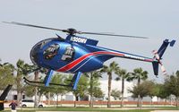 N500MV - Hughes 369D at Heliexpo Orlando - by Florida Metal