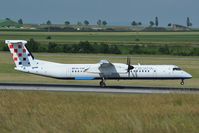 9A-CQF @ LOWW - Croatia Airlines Dash 8-400 - by Dietmar Schreiber - VAP
