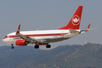 OY-MRU @ LEBL - Taken at BCN - by Phil Greiml